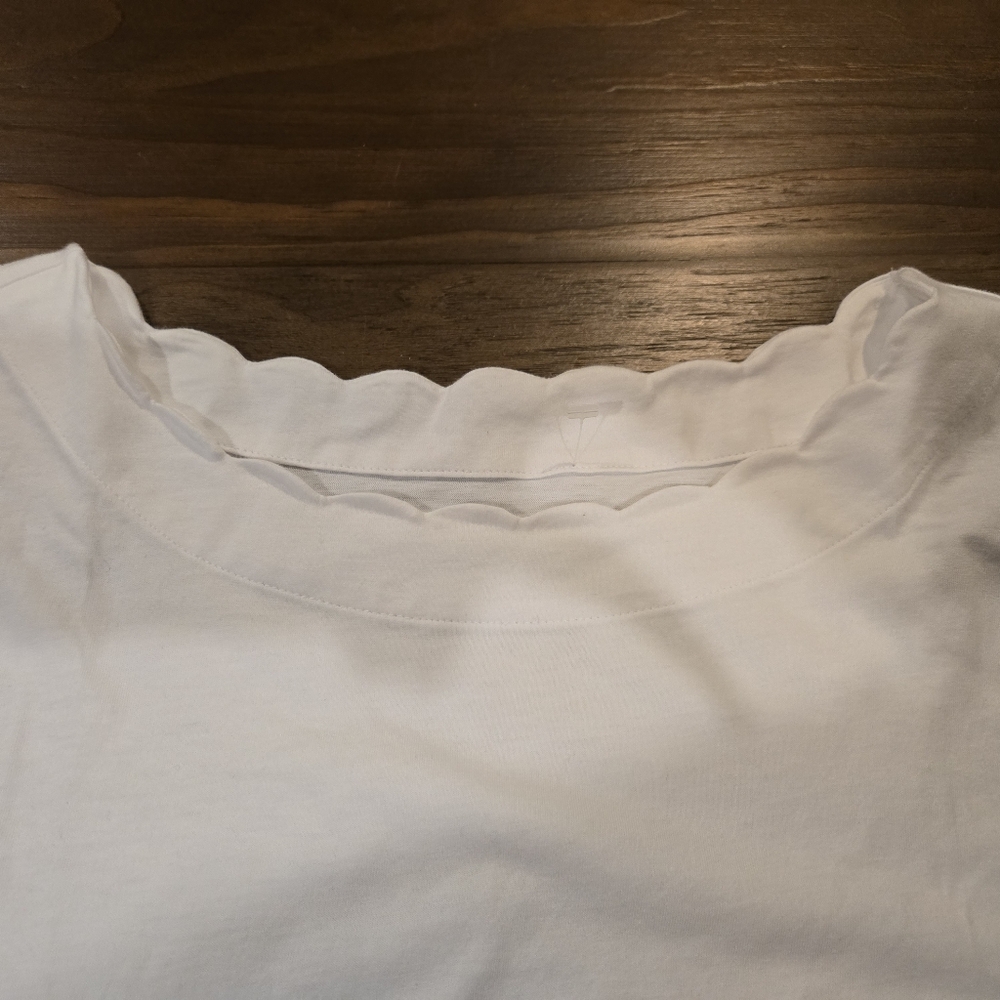 Talbots White Women's Top Essentials Basic 2x Wom… - image 5